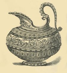 Design for a jug (1881). Creator: Unknown
