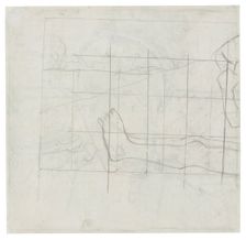Design for a Jardiniere: The Toilette, 1886/87. Creator: Paul Gauguin