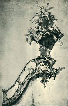 Design for a pulpit, mid-late 18th century, (1943). Creator: Ignatz Günther