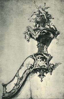 Design for a pulpit, mid-late 18th century, (1943). Creator: Ignatz Günther