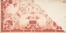 Design for a Painted Ceiling, 1800-1900. Creator: Anon