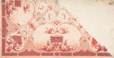 Design for a Painted Ceiling, 1800-1900. Creator: Anon