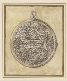 Design for a pendant jewel, mid 16th century. Artist: Etienne Delaune