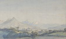 Design for a Stage Set at the Opéra, Paris, 1828-90. Creator: Eugene Ciceri