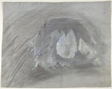 Design for a Stage Set at the Opéra, Paris, 1828-90. Creator: Eugene Ciceri