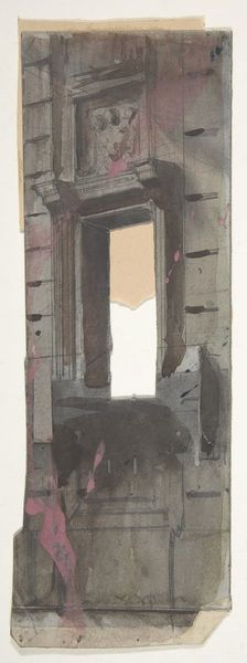 Design for a Stage Set at the Opéra, Paris, 1828-90. Creator: Eugene Ciceri