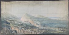 Design for a Stage Set at the Opéra, Paris, 1830-90. Creator: Eugene Ciceri