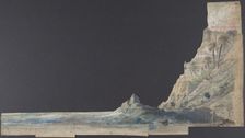 Design for a Stage Set at the Opéra, Paris, 1830-90. Creator: Eugene Ciceri
