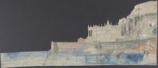 Design for a Stage Set at the Opéra, Paris, 1830-90. Creator: Eugene Ciceri