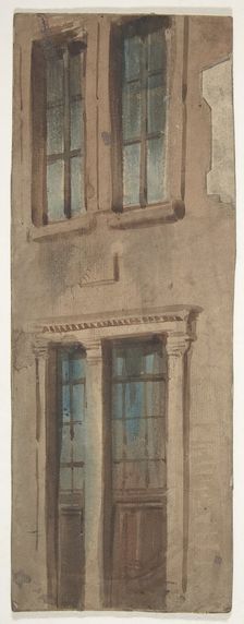 Design for a Stage Set at the Opéra, Paris, 1830-90. Creator: Eugene Ciceri