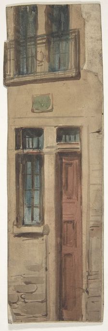 Design for a Stage Set at the Opéra, Paris, 1830-90. Creator: Eugene Ciceri