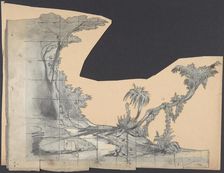 Design for a Stage Set at the Opéra, Paris, 1830-90. Creator: Eugene Ciceri