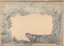 Design for a Stage Set at the Opéra, Paris, 1830-90. Creator: Eugene Ciceri