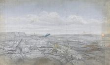 Design for a Stage Set at the Opéra, Paris, 1830-90. Creator: Eugene Ciceri