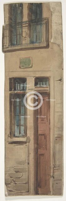 Design for a Stage Set at the Opéra, Paris, 1830-90. Creator: Eugene Ciceri.