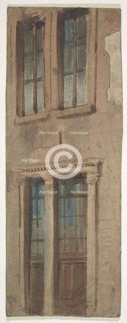 Design for a Stage Set at the Opéra, Paris, 1830-90. Creator: Eugene Ciceri.