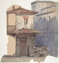 Design for a Stage Set at the Opéra, Paris, 1830-90. Creator: Eugene Ciceri