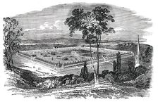 Design for a Self-Supporting Village, 1850. Creator: Unknown