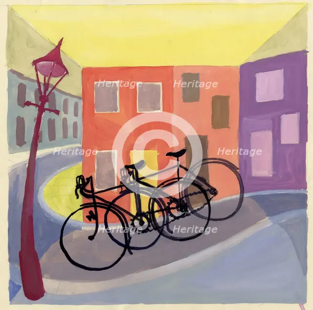 'Design for a shop window', 1950. Creator: Shirley Markham.