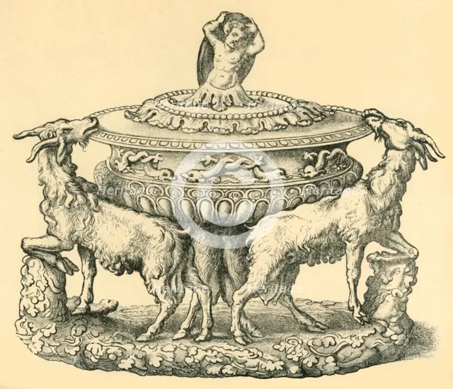 Design for a tureen or salt cellar, mid 16th century, (1881). Creator: Unknown.