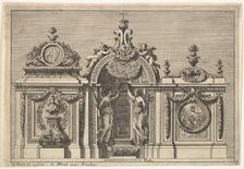 Design for a Tabernacle with Two Variants, from: Tabernacles à l'italienne, ca. 1644-66. Creator: Jean le Pautre