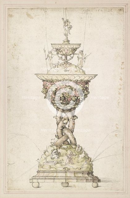 Design for a Table Fountain, 1509. Artist: Albrecht Durer.