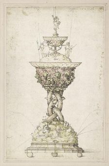 Design for a Table Fountain, 1509. Artist: Albrecht Durer