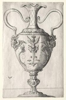 Design for a Vase. Creator: Virgilius Solis (German, 1514-1562)