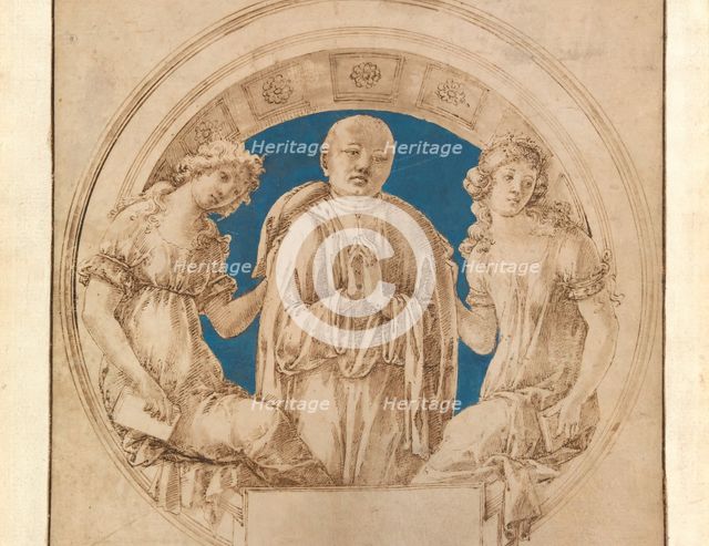Design for a Wall Monument, ca. 1490. Creator: Francesco di Giorgio Martini.