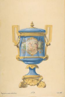 Design for an Urn, 19th century. Creator: Anon
