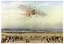 Design for an aerial steam carriage, 1843 (1956)