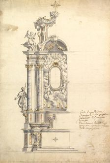 Design for an Altar, 1700-1780. Creator: Anon