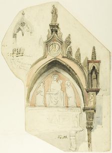 Design for an Arch, n.d. Creator: John Ruskin