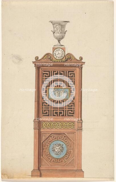 Design for an organ pendula, c.1785-c.1790. Creator: Anon.