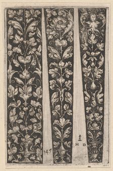 Design for Armor Decoration, ca. 1515. Creator: Hopfer Workshop