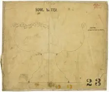 Design for Bowl No. 7751, 1883. Creator: Tiffany & Co