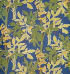 Design for Block Printed Silk 1926. Artist: Margery Tomlin