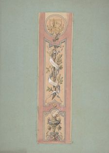 Design for Ceiling at Fontainebleau, second half 19th century. Creators: Jules-Edmond-Charles Lachaise, Eugène-Pierre Gourdet