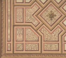 Design for Ceiling, Château de Cangé, second half 19th century. Creators: Jules-Edmond-Charles Lachaise, Eugène-Pierre Gourdet