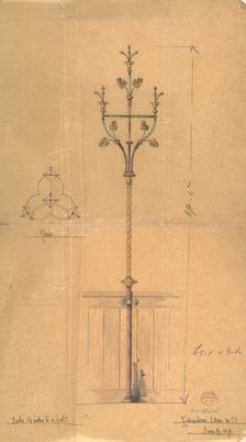 Design for Church Lights, 1877. Creator: Richardson Ellson & Co