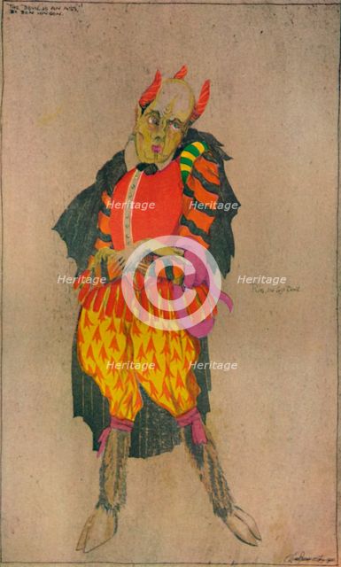 'Design for Costume in Ben Jonson's The Devil is an Ass, c1927. Artist: Claud Lovat Fraser.