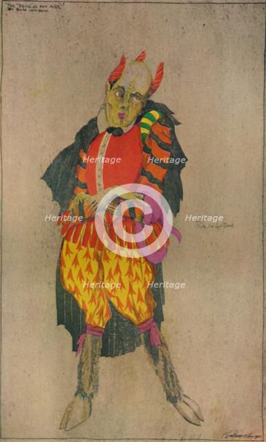 'Design for Costume in Ben Jonson's The Devil is an Ass, c1927. Artist: Claud Lovat Fraser.
