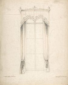 Design for Curtains, 1841-84. Creator: Charles Hindley & Sons