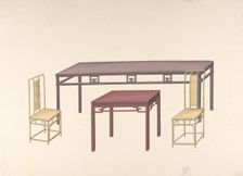 Design for Export Furniture, ca. 1800. Creator: Anon