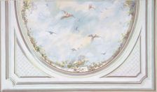 Design for Grand Salon Ceiling, Hôtel Hope, 1867. Creators: Jules-Edmond-Charles Lachaise, Eugène-Pierre Gourdet