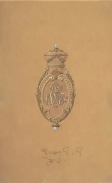 Design for Jewelry, 19th century. Creator: Anon