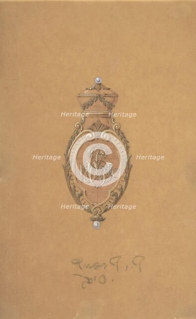 Design for Jewelry, 19th century. Creator: Anon.