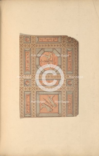 Design for Lobby Ceiling after Piranesi, Chamber Story, Castlecoole, County Fermanagh..., ca.1790-97 Creator: James Wyatt.