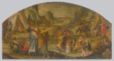Design for Lunette Decoration, 1750-1800. Creator: Unknown