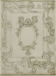 Design for Mirror or Picture Frame, n.d. Creator: Unknown